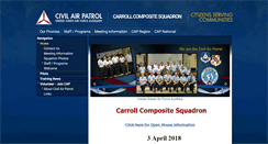 Desktop Screenshot of carrollcap.org